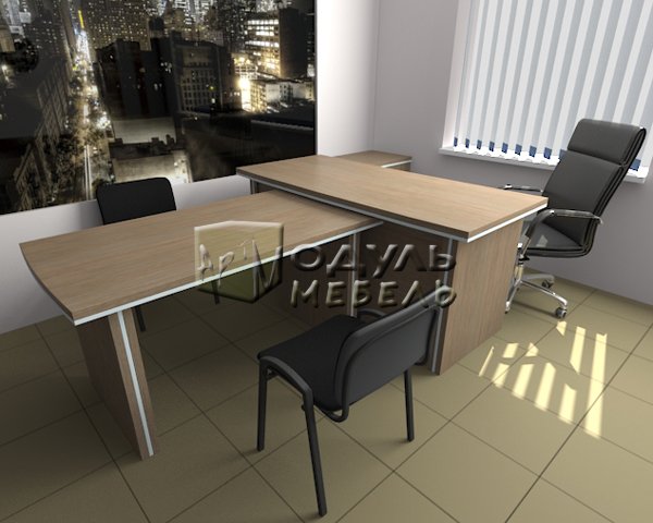 Кабинет руководителя Премьер, комплект мебели для директора, стол офисный для руководителя на заказ, офисная мебель на заказ, офисная мебель от производителя Арт-модуль  Днепропетровск, цена