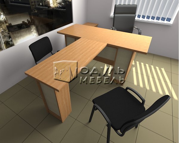 Кабинет руководителя Де-Люкс, мебель для руководителя, стол офисный для руководителя на заказ, офисная мебель на заказ, офисная мебель от производителя Арт-модуль  Днепропетровск, цена